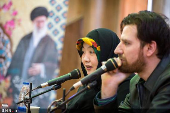 حضور زن بودایی تازه مسلمان شده در دانشگاه بوعلی