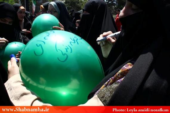 حضور با شکوه بانوان همدانی در راهپیمایی روز قدس /به روایت تصویر 