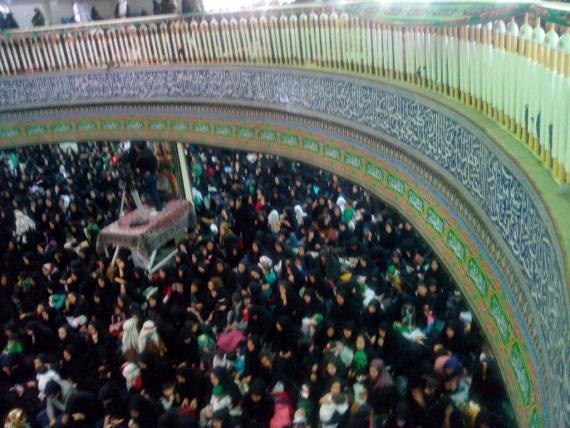  همایش با شکوه شیرخوارگان حسینی در همدان