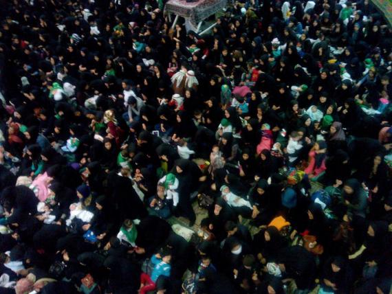  همایش با شکوه شیرخوارگان حسینی در همدان