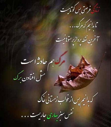  عکس نوشته های رمانتیک پاییزی 