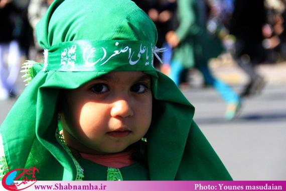 معصوم ترین چهره های عاشورایی در قاب تصویر