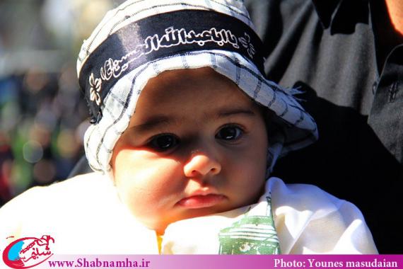 معصوم ترین چهره های عاشورایی در قاب تصویر