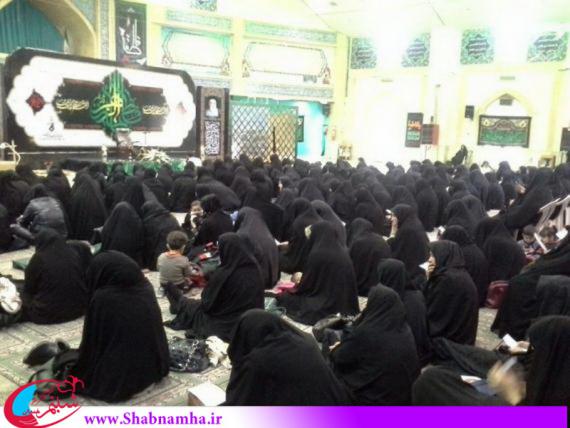 گزارش تصویری/ مراسم سوگواری مادر سادات در همدان 