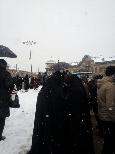 شبنم ها, shabnamha, راهپیمایی 22 بهمن , راهپیمایی زیر برف, afkl ih, shabnamha.ir