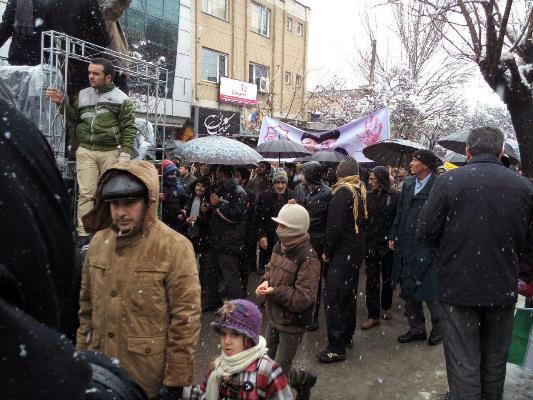 شبنم ها, shabnamha, راهپیمایی 22 بهمن , راهپیمایی زیر برف, afkl ih, shabnamha.ir