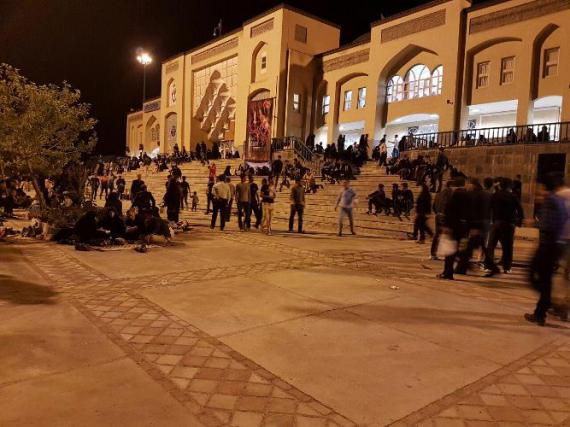 شب قدر, باغ بهشت, مراسم احیا, شبنم ها