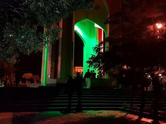 شب قدر, باغ بهشت, مراسم احیا, شبنم ها