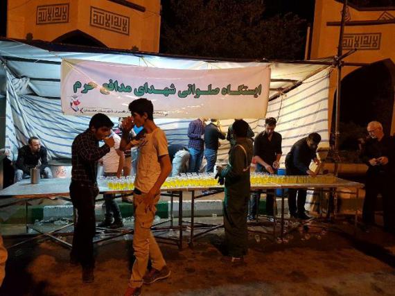 شب قدر, باغ بهشت, مراسم احیا, شبنم ها