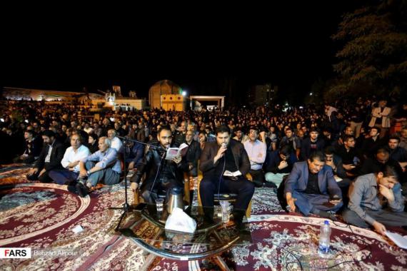 شب زنده داری,مراسم شب بیست و یکم,شهادت حضرت علی(ع),باغ موزه دفاع مقدس همدان,shabnamha.ir,شبنم همدان,afkl ih,شبنم ها