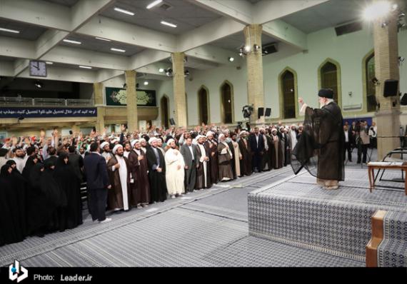 گزارش تصویری,رهبر معظم انقلاب,دیدار با طلاب حوزه علمیه,shabnamha.ir,شبنم همدانafkl ih,شبنم ها