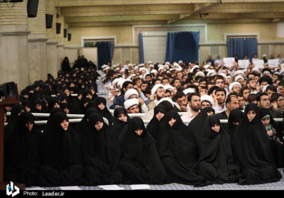 گزارش تصویری,رهبر معظم انقلاب,دیدار با طلاب حوزه علمیه,shabnamha.ir,شبنم همدانafkl ih,شبنم ها