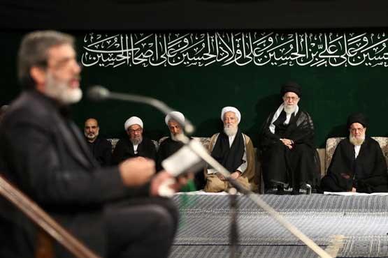 حسینیه‌ امام خمینی,رهبر انقلاب,عزاداری,shabnamha.ir,شبنم همدان,afkl ih,شبنم ها