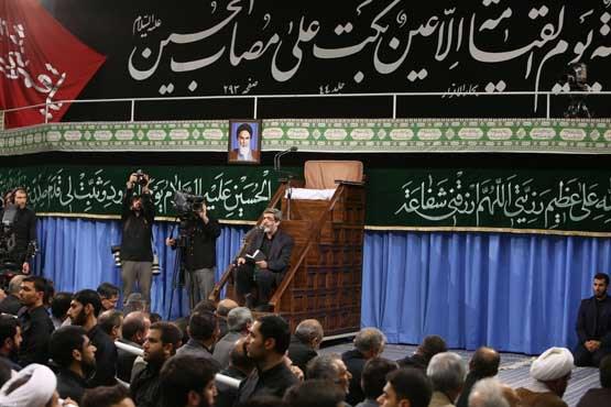 حسینیه‌ امام خمینی,رهبر انقلاب,عزاداری,shabnamha.ir,شبنم همدان,afkl ih,شبنم ها