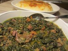 خورش,آلو اسفناج,آشپزی
