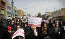 بانوان همدانی  از حضور خود در راهپيمايي روز قدس مي گويند 
