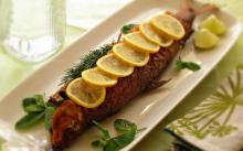 طرز تهیه ماهی شکم پر 