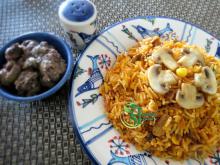 طرز تهیه قارچ پلو
