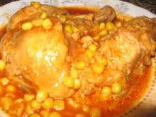 خورش مرغ با ذرت