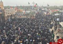 نماز جماعت مشترک,شبنم ها,حرم امام علی,نجف اشرف,حرم امام حسین