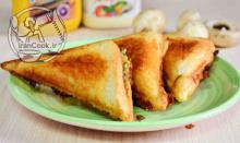 آشپزی,اسنک,اسنک قارچ و پنیر,shabnamha.ir,شبنم همدان,afkl ih