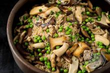 آشپزی,پلو,پلو مرغ و قارچ,shabnamha.ir,شبنم همدان,afkl ih,شبنم ها