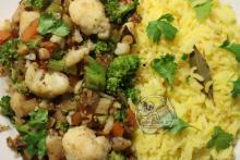 پلو با گل کلم و بروکلی پلو سبزیجات هندی,خوراک سبزیجات,طرز تهیه پلو سبزیجات هندی,shabnamha.ir,شبنم همدان,afkl ih,شبنم ها
