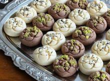 شیرینی بهشتی,شیرینی عید,شیرینی,طرز تهیه شیرینی عید,shabnamha.ir,شبنم همدان,afkl ih,شبنم ها; 