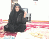 مادري که براي مخارج جانبازش مجبور به کارگري است!