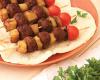 کباب مخلوط مرواریدی با بادمجان 