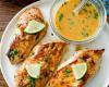 طرز تهیه مرغ تابه ای با طعم سیر و لیمو 