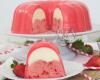 طرز تهیه کیک ژله ای,کیک دسر ژله ای,کیک ژله ای توت فرنگی,shabnamha.ir,شبنم همدان,afkl ih,شبنم ها