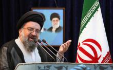 دروغ؛ آسیب بزرگ جامعه ما/ بازی آمریکا با ایران بازی با دم شیر است شبنم ها,خاتمی,خطیب موقت نماز جمعه,آمریکا,ایران